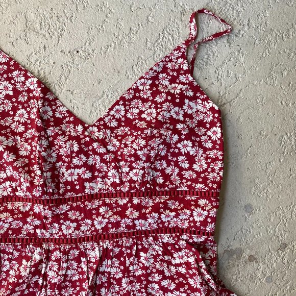 NWT Francescas Monroe Ladder Floral Trim Tank - Picture 5 of 6